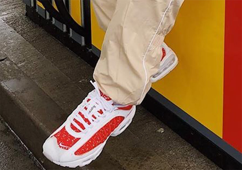 Supreme Nike Air Max Tailwind IV Red White Release Info