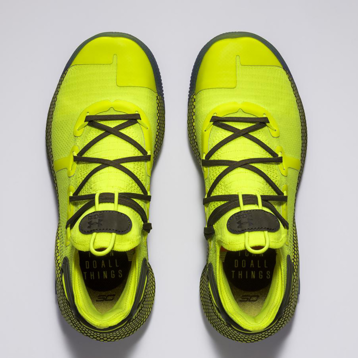 curry neon shoes