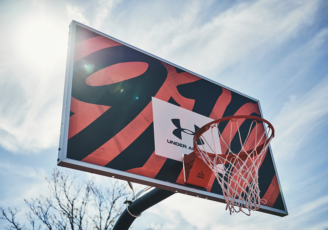 Under armour store basketball court