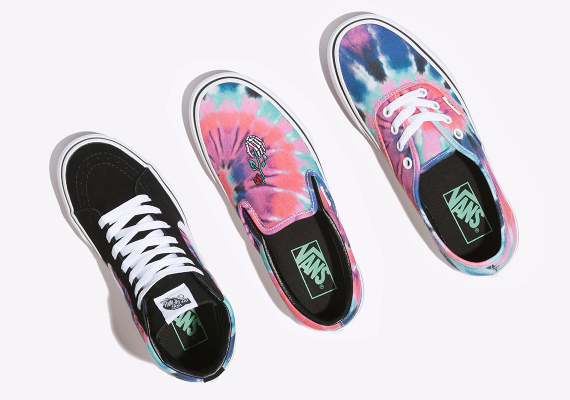 Vans Nods To Grateful Dead With This New “Tie Dye” Pack
