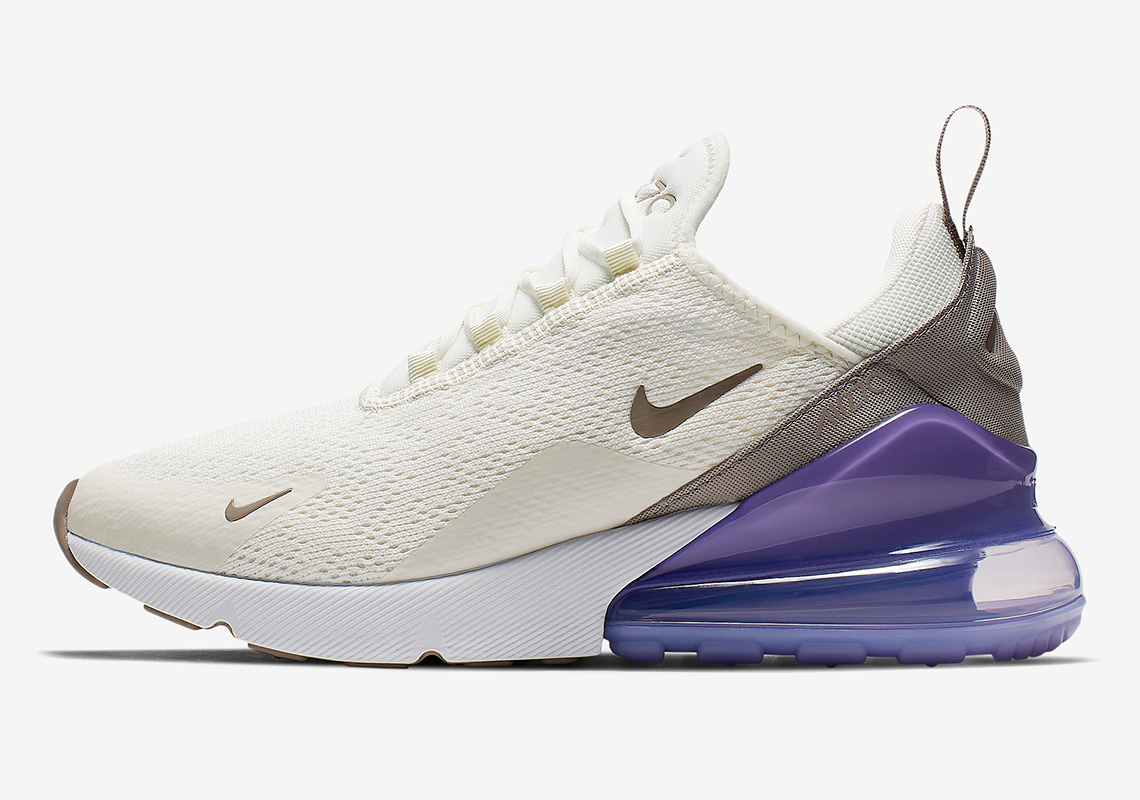 nike women's air max 270 shoes purple