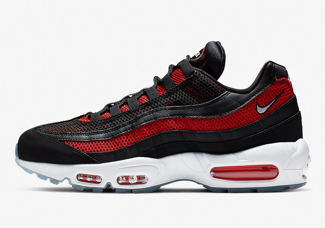 The Nike Air Max 95 Gets A Familiar "Bred" Upper With Icy Soles