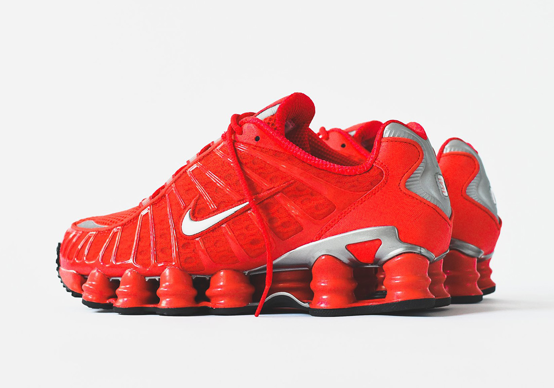 nike shox tl red