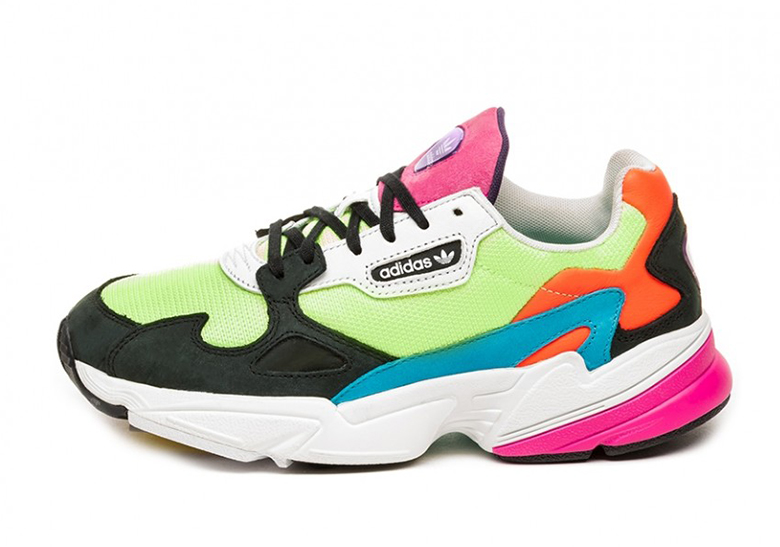 adidas falcon neon