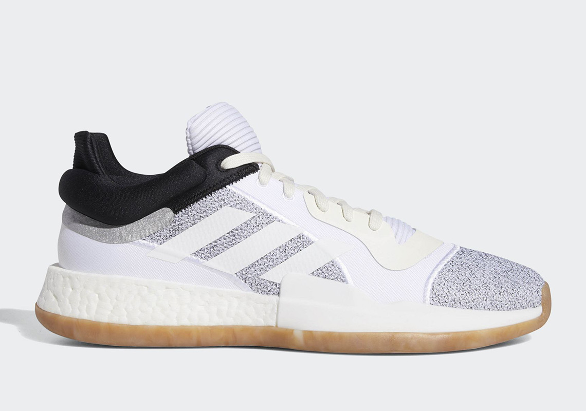 The adidas Marquee Boost Low Is Promotive In Two New Colorways With Gum Soles