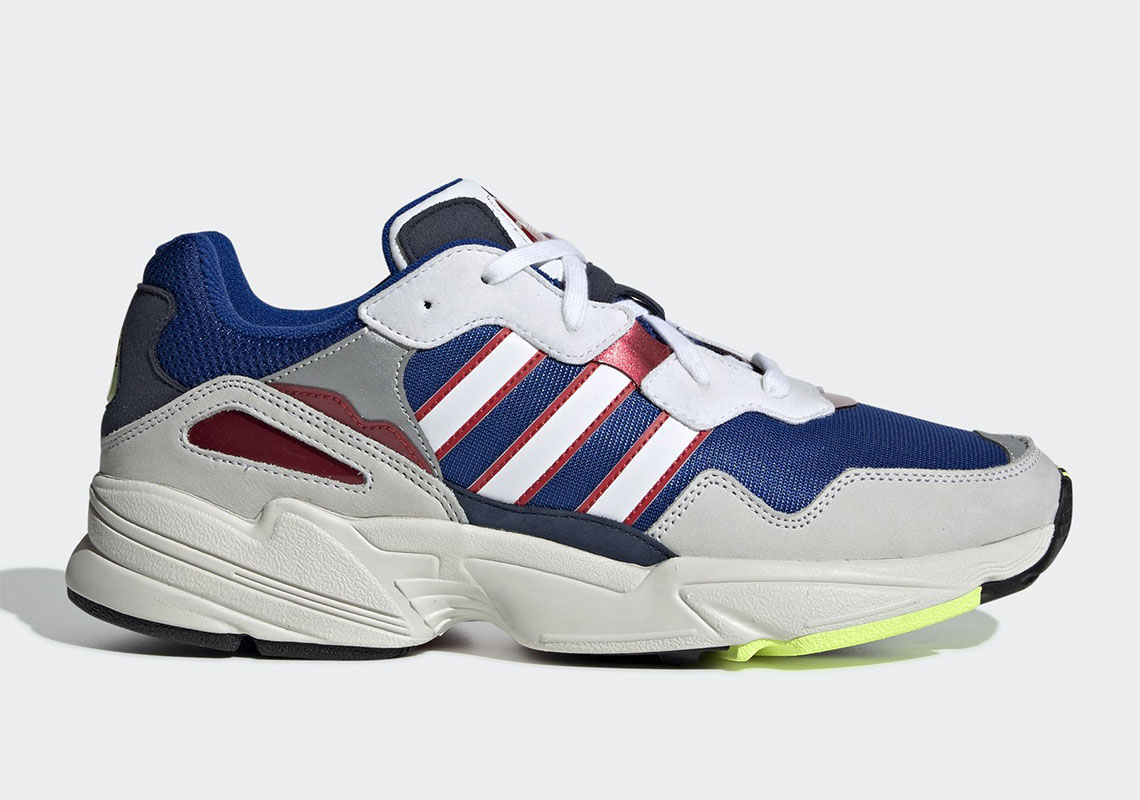 The adidas Yung-96 Offers Up Navy And Red