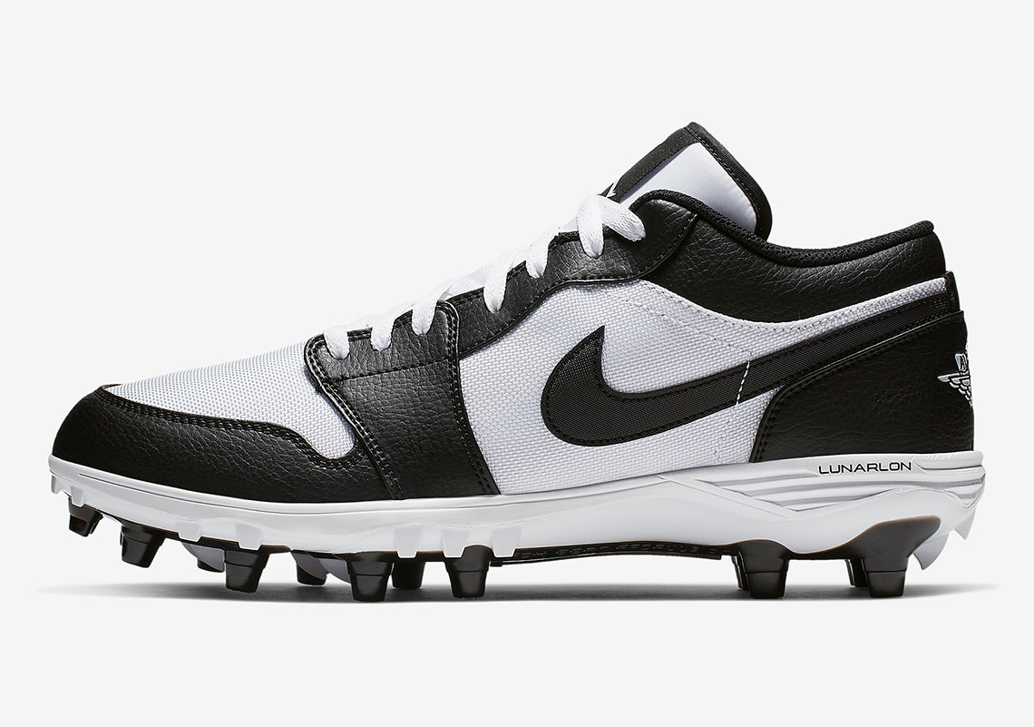 black air force one cleats