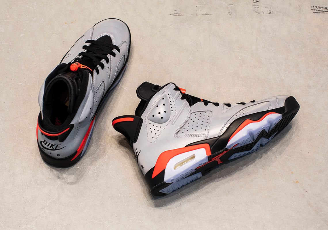 Jordan 6 reflective outlet release date