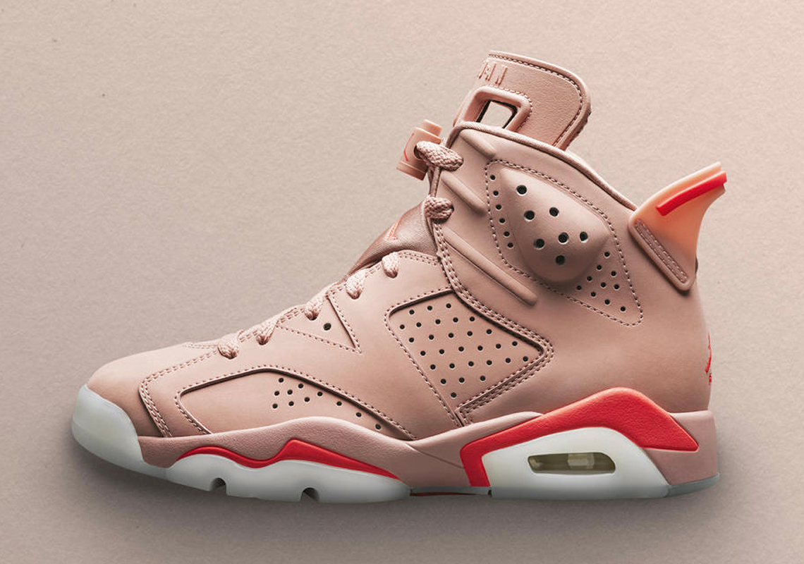 Aleali May Air Jordan 6 Pink Ci0550 600 1