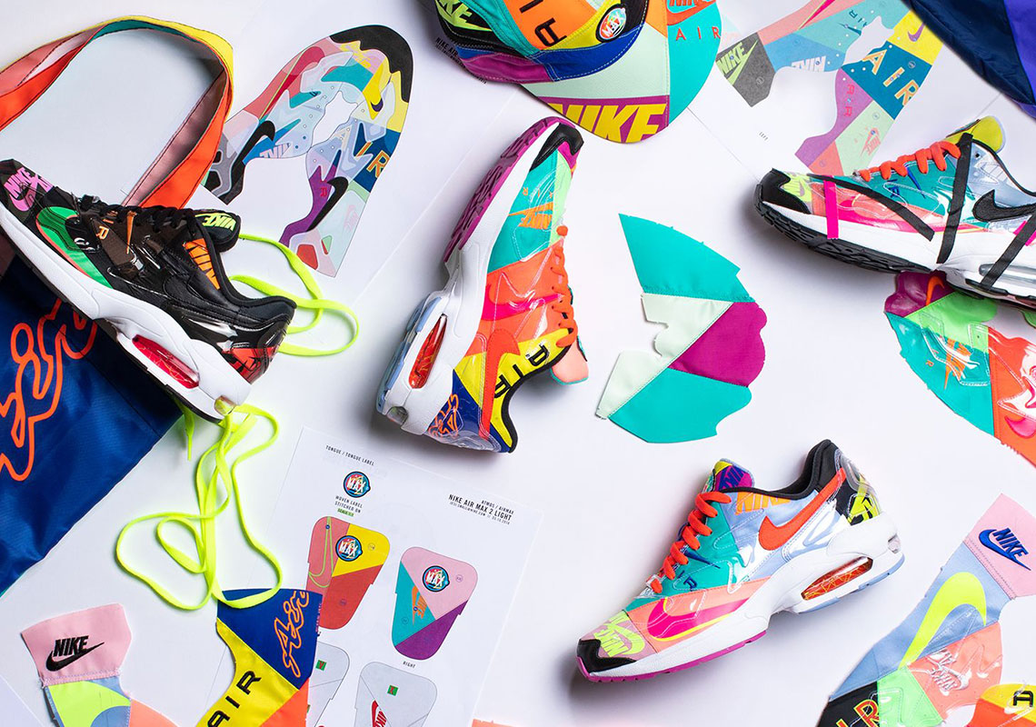 atmos Nike web air max 2 light multi 4