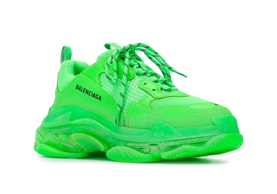 balenciaga green sneaker