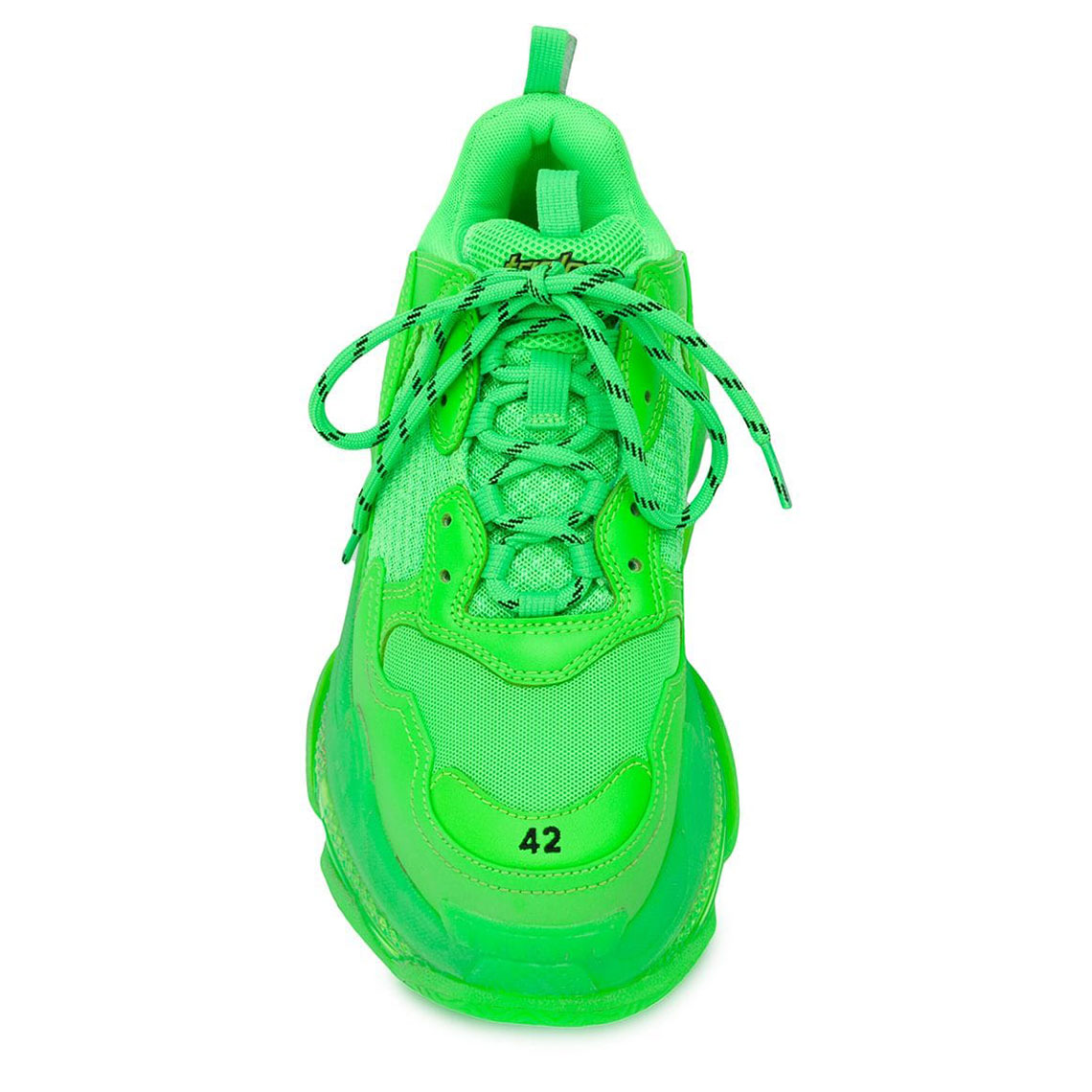 balenciaga neon green sneakers