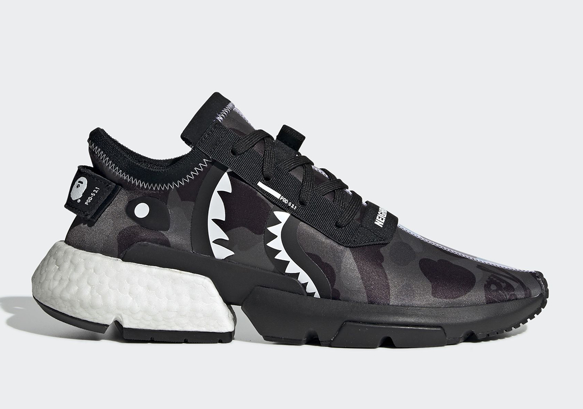 Bape Neighborhood adidas POD s3.1 EE9431 Info | SneakerNews.com