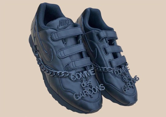 Comme des Garçons and Nike Tease A Velcro-Fastened Outburst