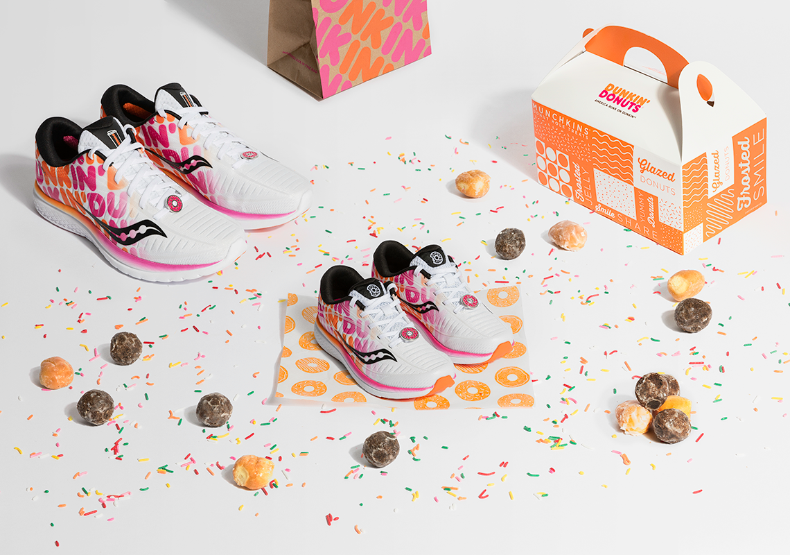 Dunkin Donuts How did you guys arrive at the Space Race theme for your saucony azura collaboration project 6