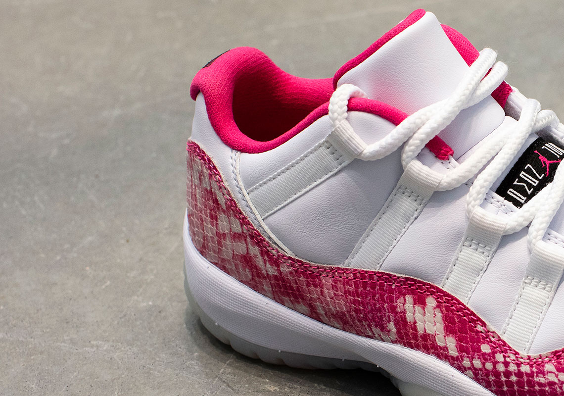 pink low top 11s release date