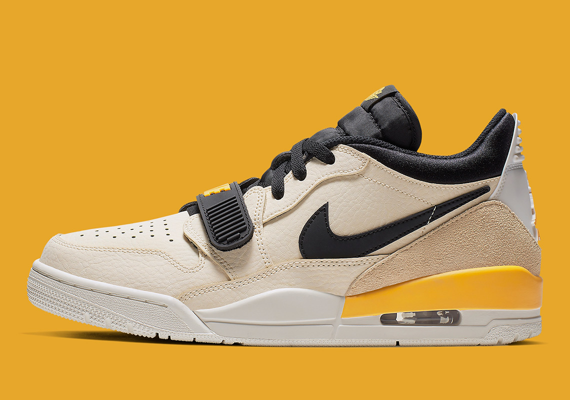 The Jordan Legacy 312 Low Swaps Its Elephant Print Out With Premium Suede