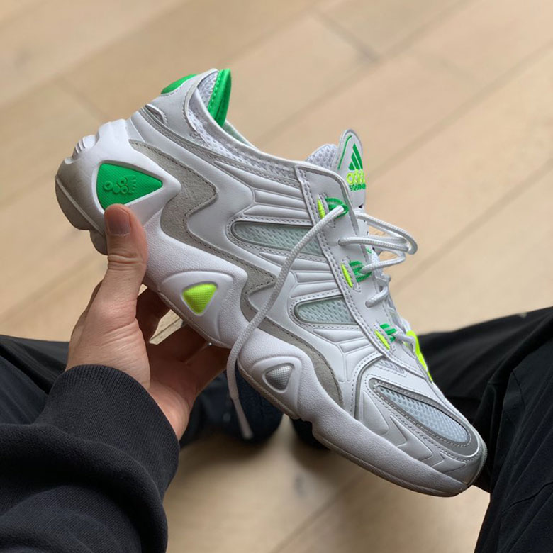 2019 Adidas x Kith Fyw-S97 Neon Green Size 9.5 Ronnie Fieg Vnds Supreme  Dunk Sb
