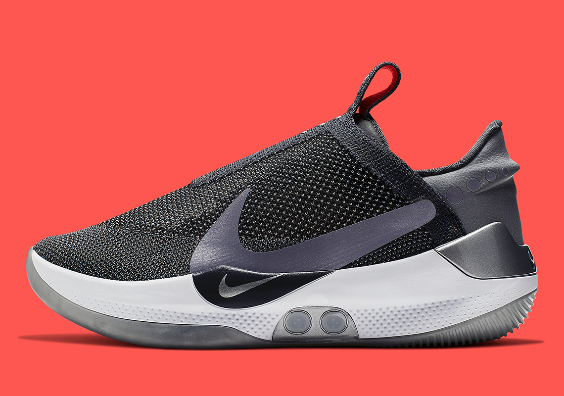 nike adapt bb mens dark grey