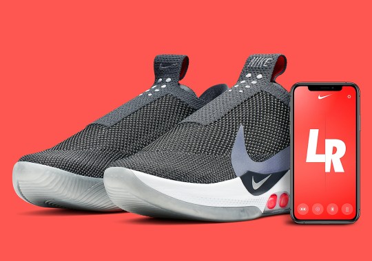 The Nike Adapt BB Returns On April 19th In Dark Grey And Multi-Color