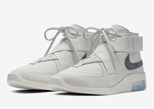 Official Images Of The Nike Air Fear Of God 180 In “Light Bone”