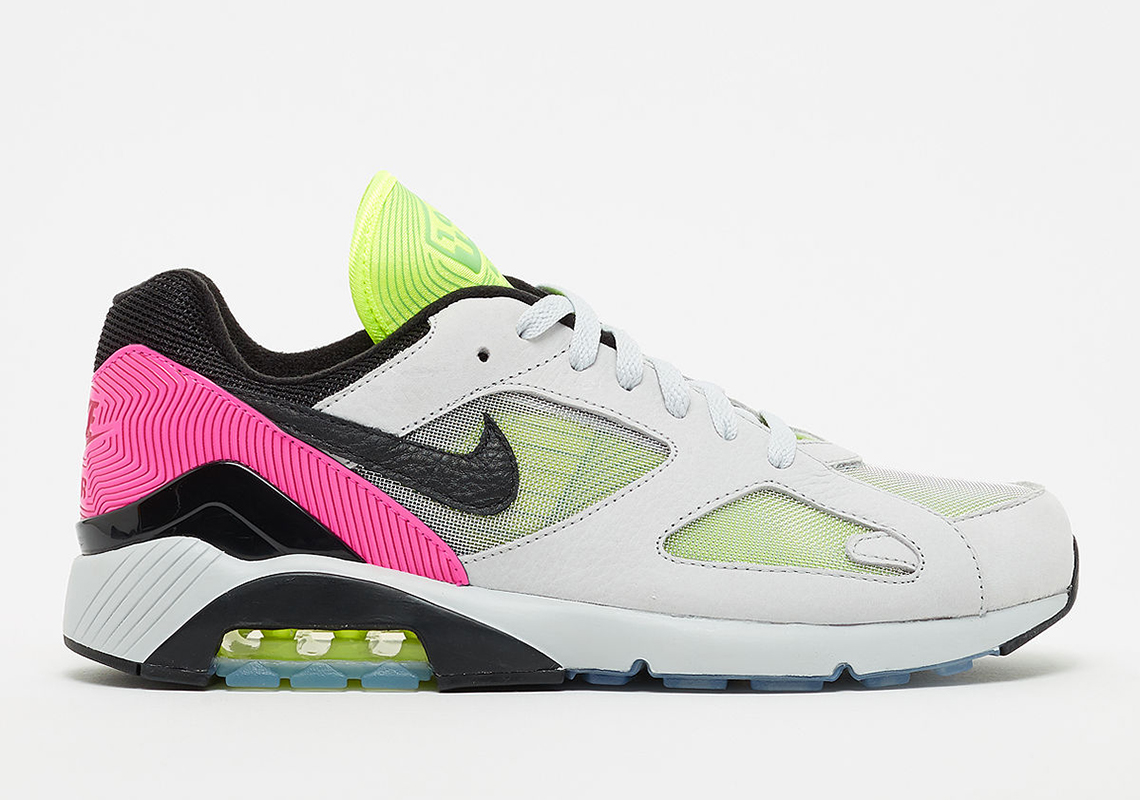 nike air max 180 neon pink