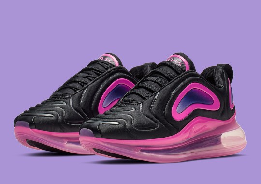 Nike Air Max 720 Is Coming In Black And Laser Pink