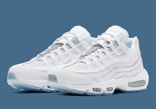 This Crisp White Nike Air Max 95 Is Ready For Spring