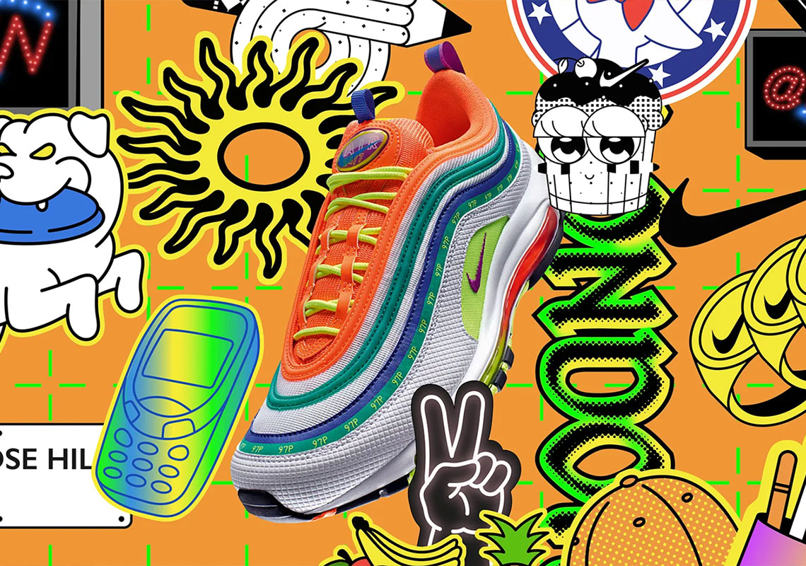 nike air max 97 on air london summer of love snkrs release date
