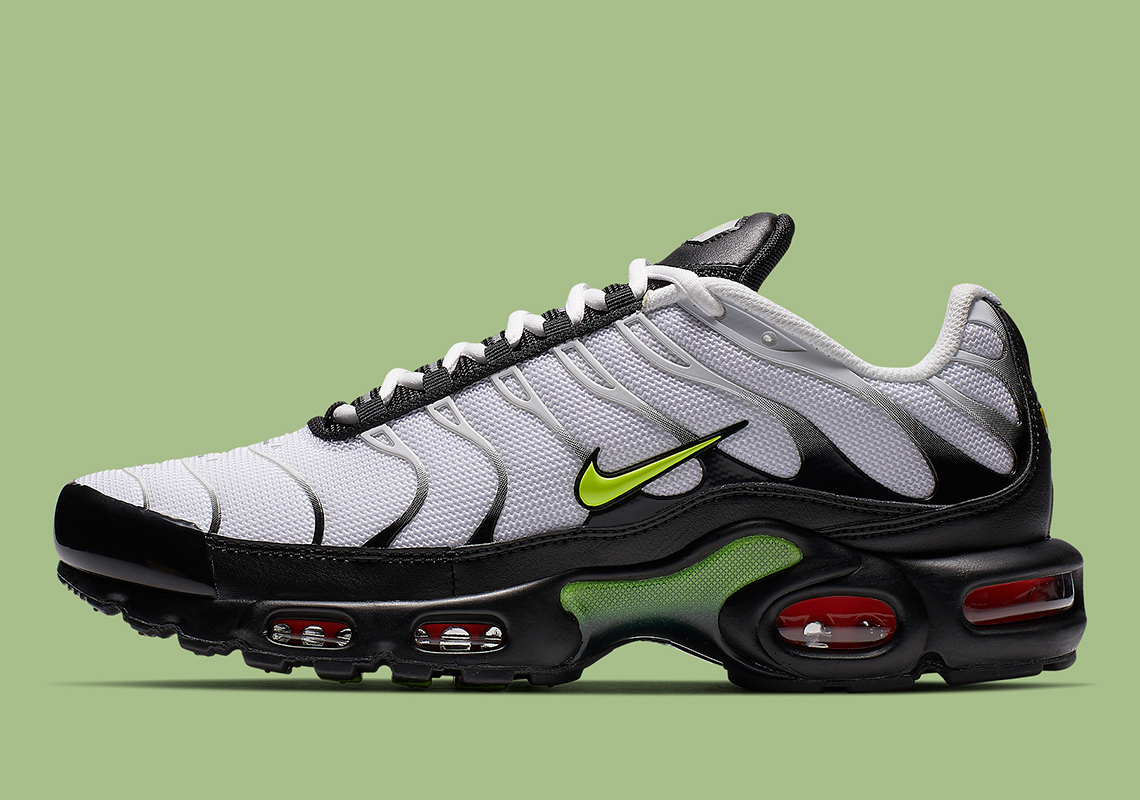 Nike Air Max Plus White Black Volt AJ2013-100 Info | SneakerNews.com