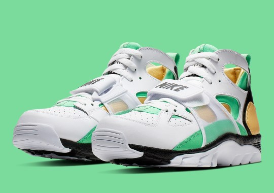 The Nike Air Trainer Huarache Returns In A Crisp Green And Yellow