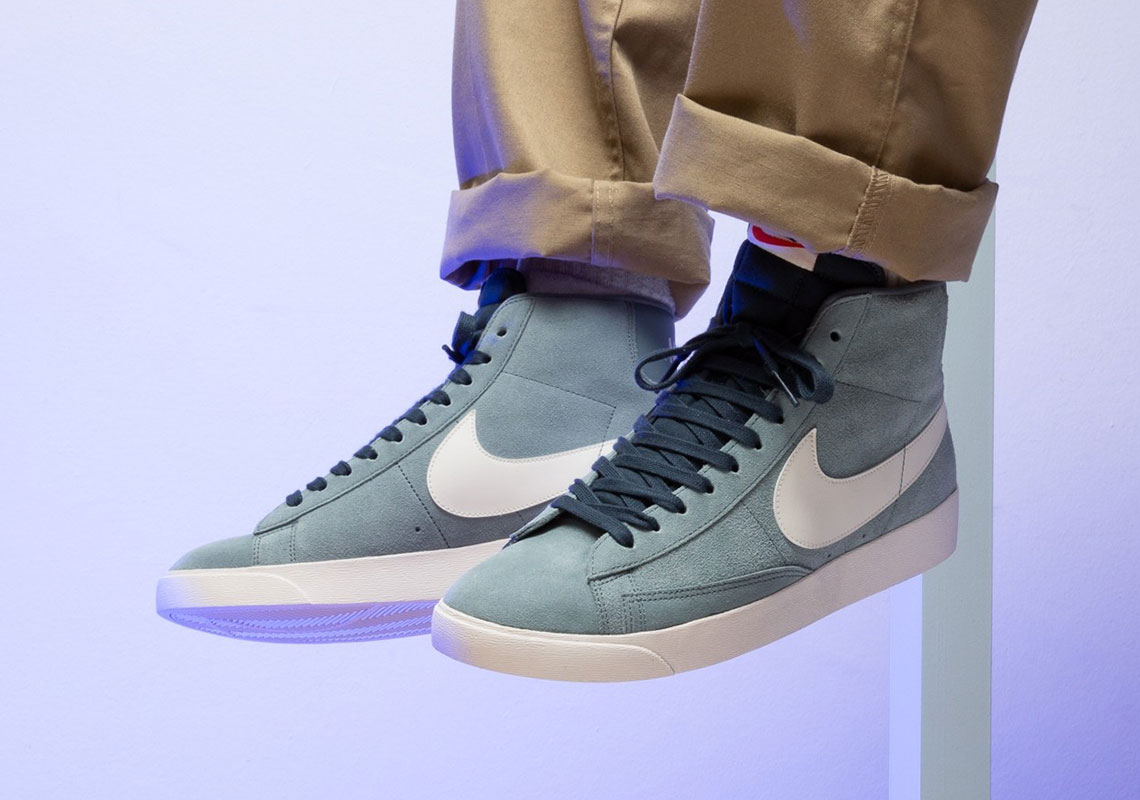 The Vintage Nike Blazer Movement Continues With This "Monsoon Blue"