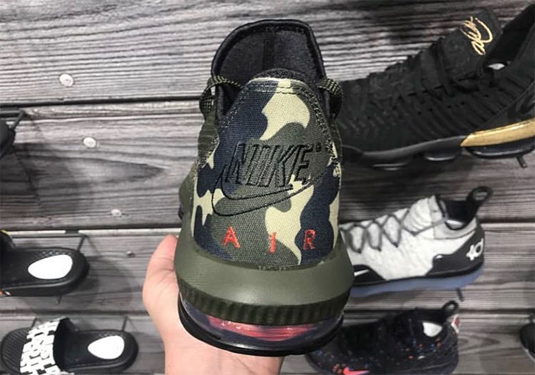 lebron 16 camo shoes