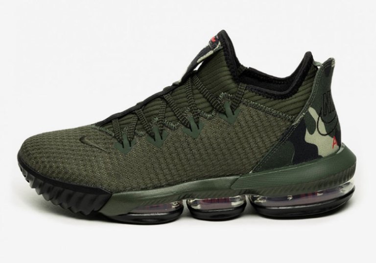 Lebron 16 Camo Nike LeBron 16 Low Camo Men main image 3