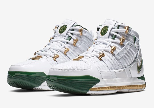 The Nike LeBron 3 “SVSM” Is Returning In An “Away” Colorway
