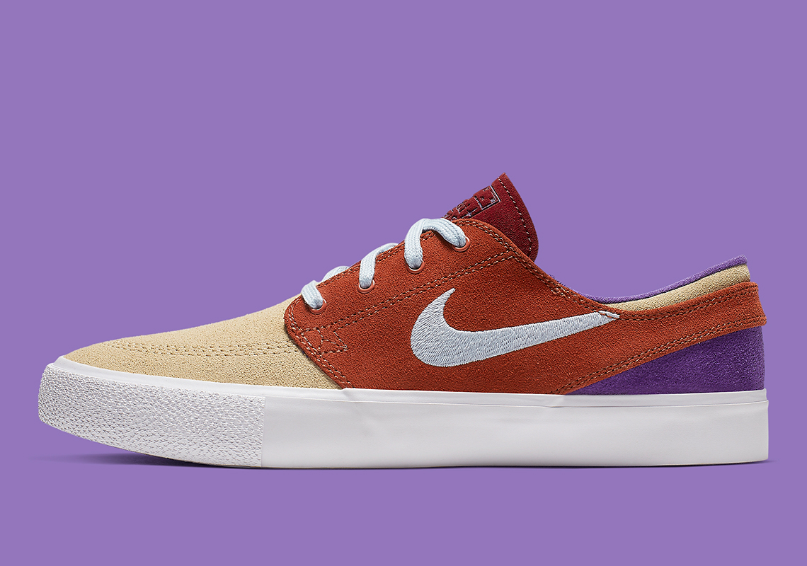 Nike Sb Janoski Brown Tan Purple Aq7475 201 5