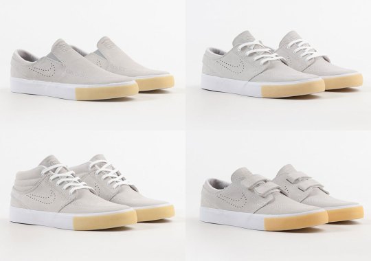 The Nike SB Stefan Janoski Remastered Collection Adds Gum Toe Bumpers