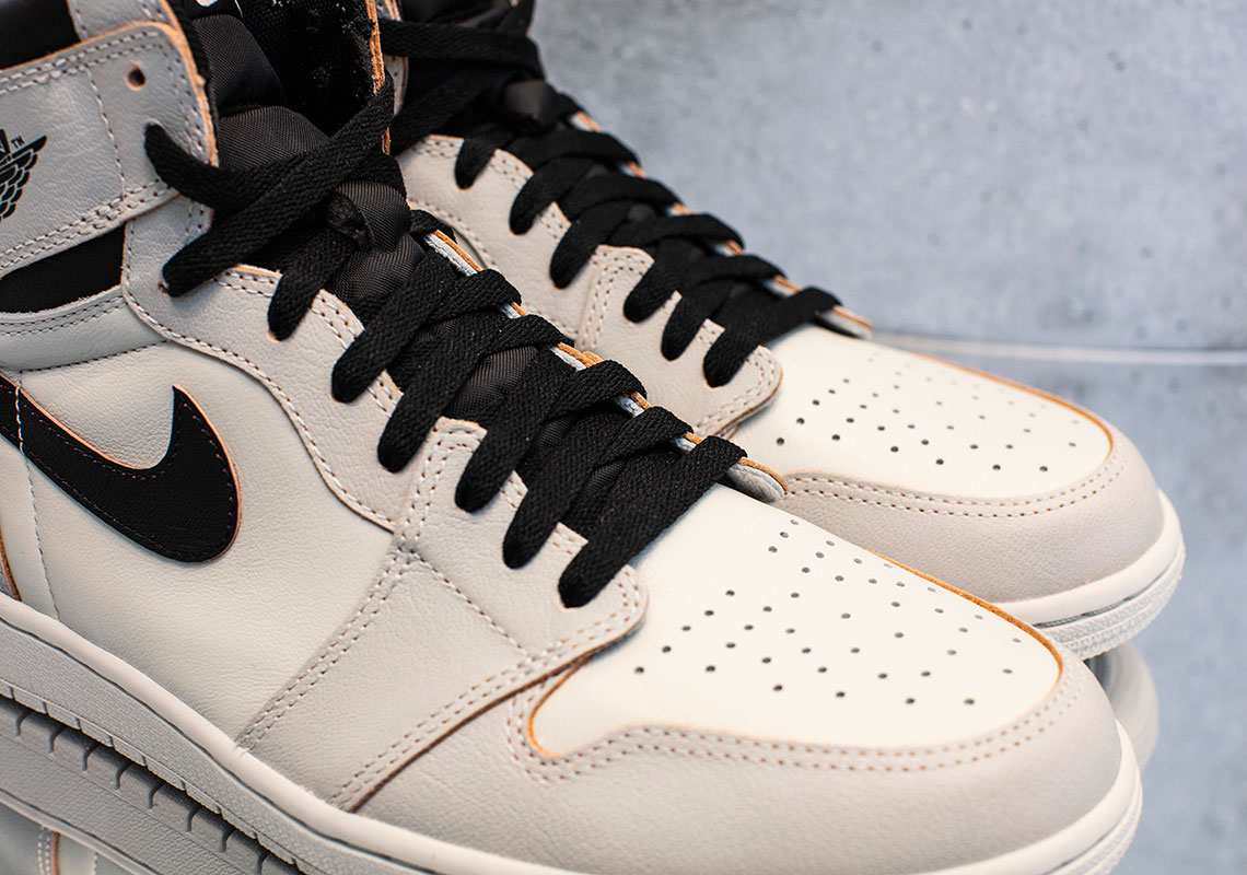 jordan 1 sb light bone on feet