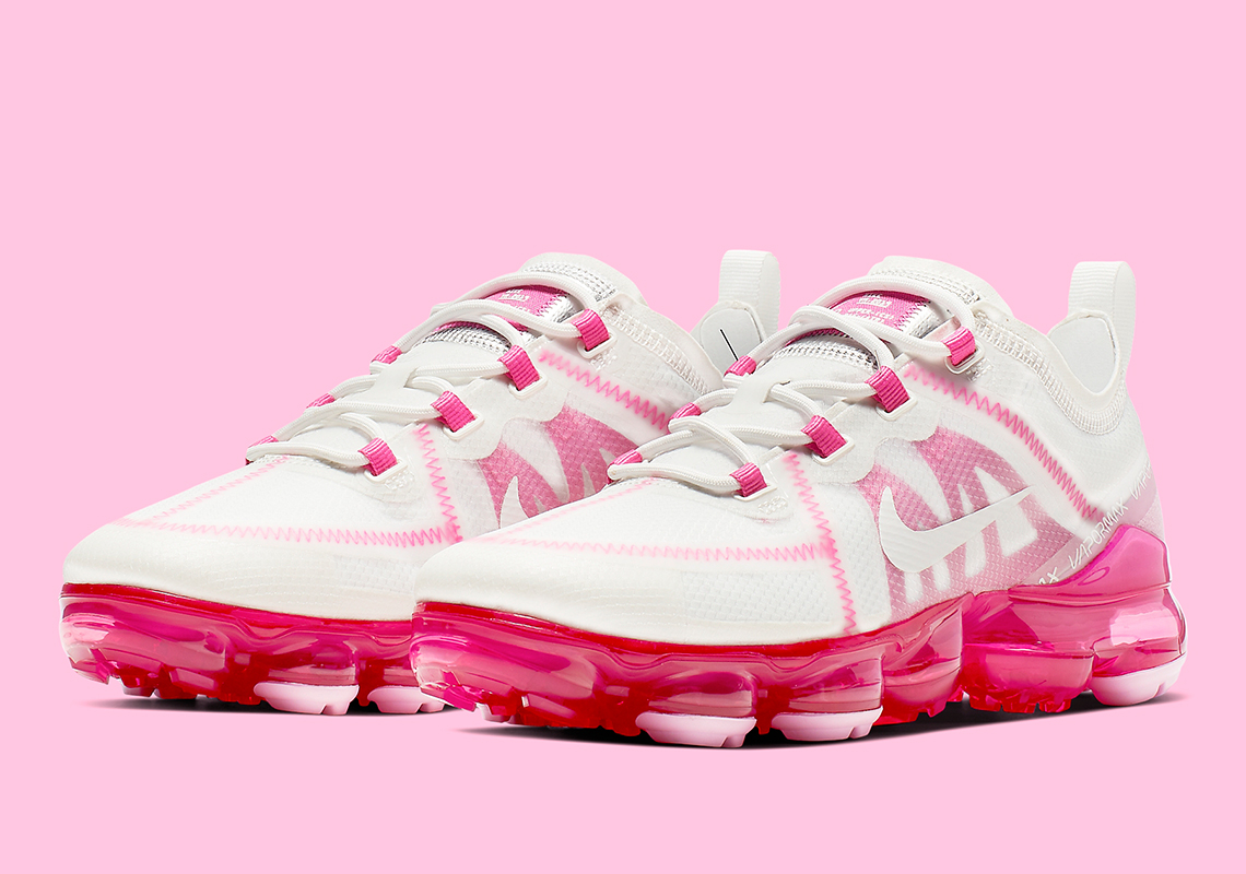 Nike Vapormax 2019 Women's White Pink 
