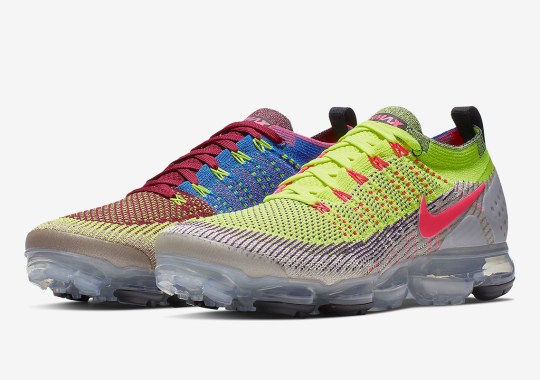The Nike Vapormax Flyknit 2.0 “Random” Combines Several Bright Colors