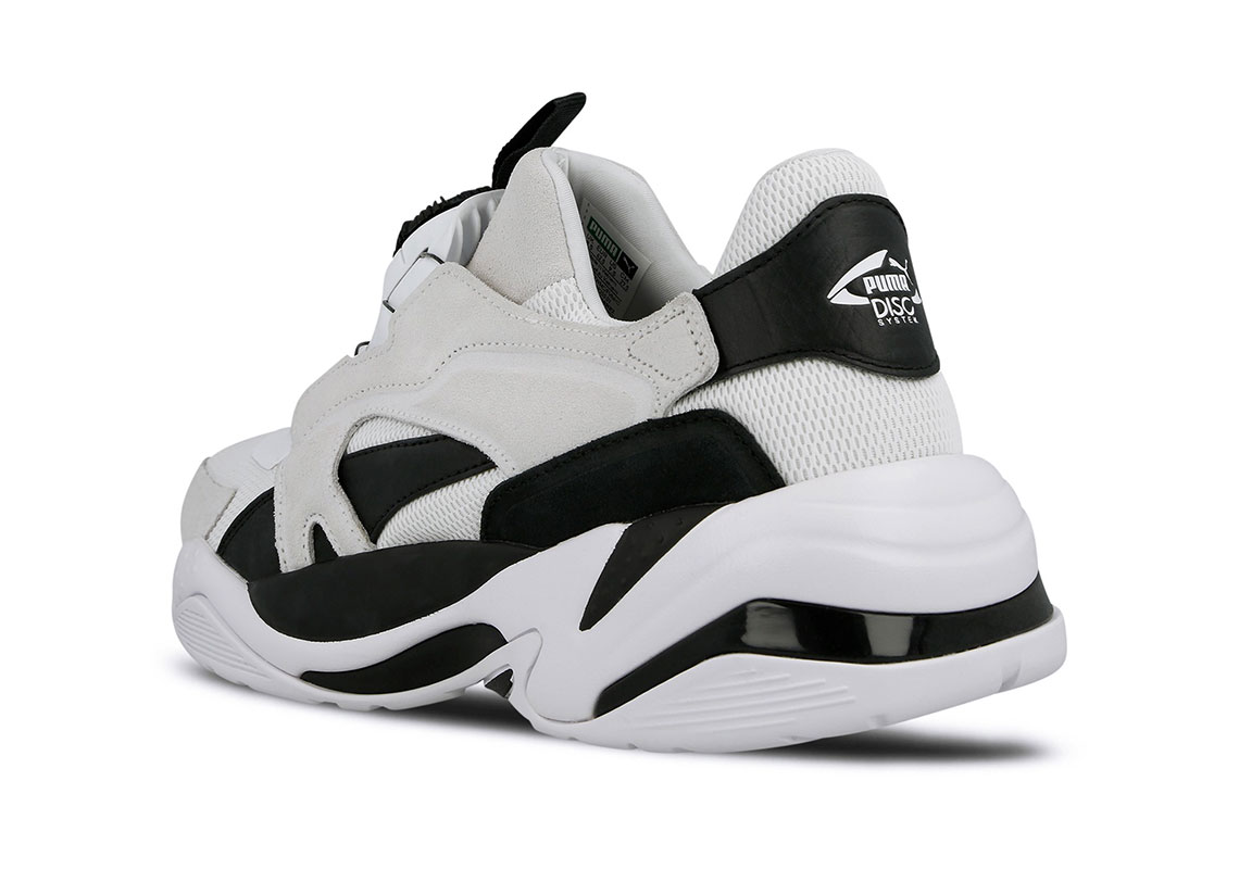 Resembles Scorch Scrutinize Puma Thunder Disc Black White 369355 01 02 Release Info | SneakerNews.com