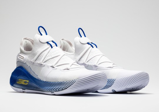 The Annual “Dub Nation” Colorway Returns To Steph Curry’s Shoes