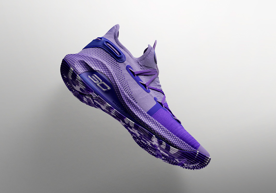 steph curry new shoes purple