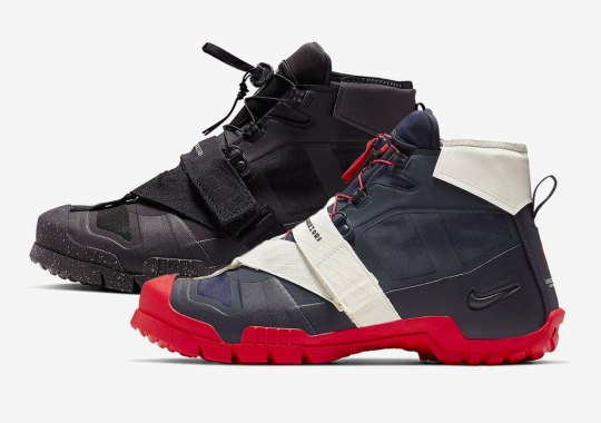 undercover nike sfb mountain sneakerboot black navy