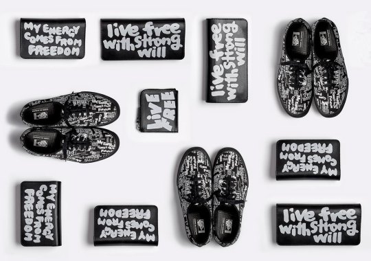 COMME des GARCONS and Vans Flaunt All-Over-Prints On The Vault Authentic