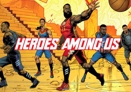 Marvel And adidas Basketball To tor “Heroes Among Us” Collection