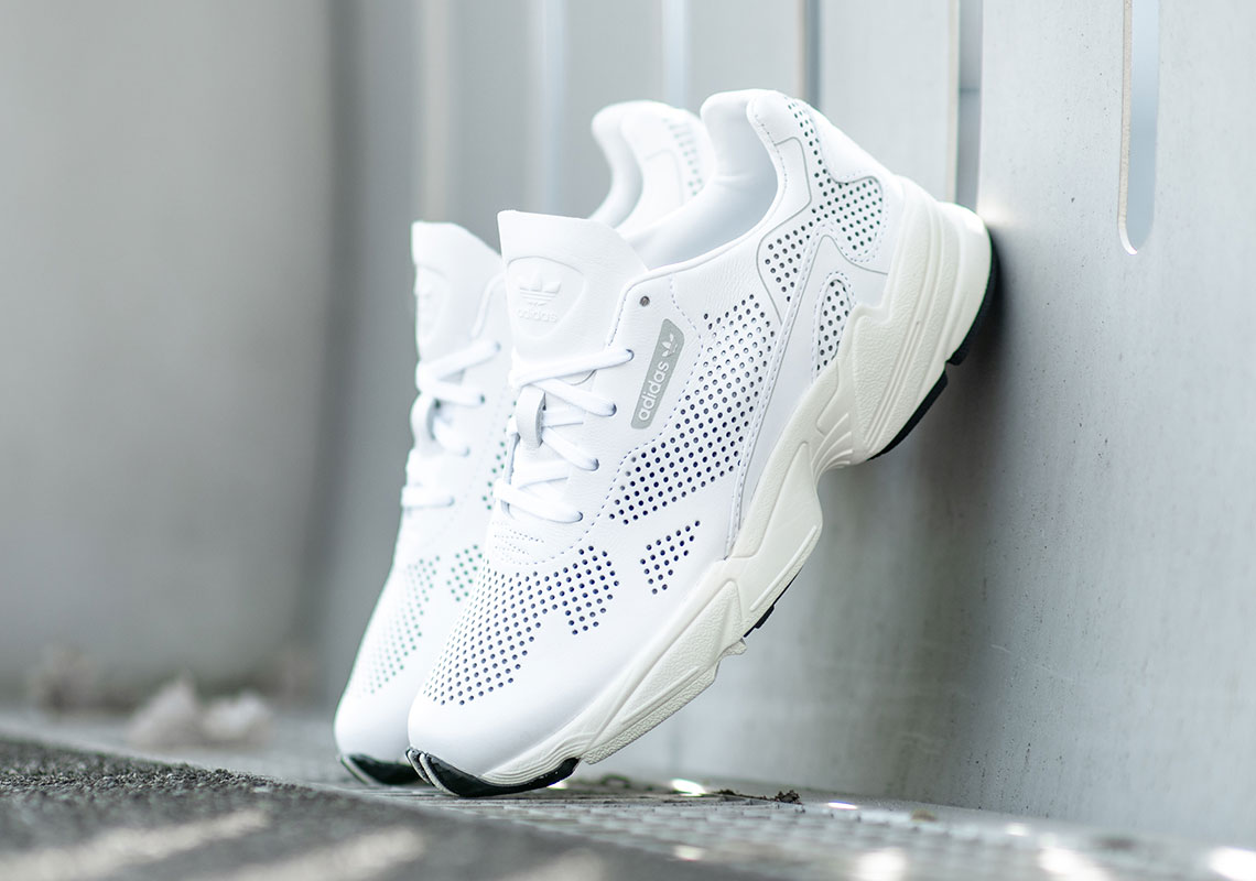 Adidas falcon alluxe white hotsell