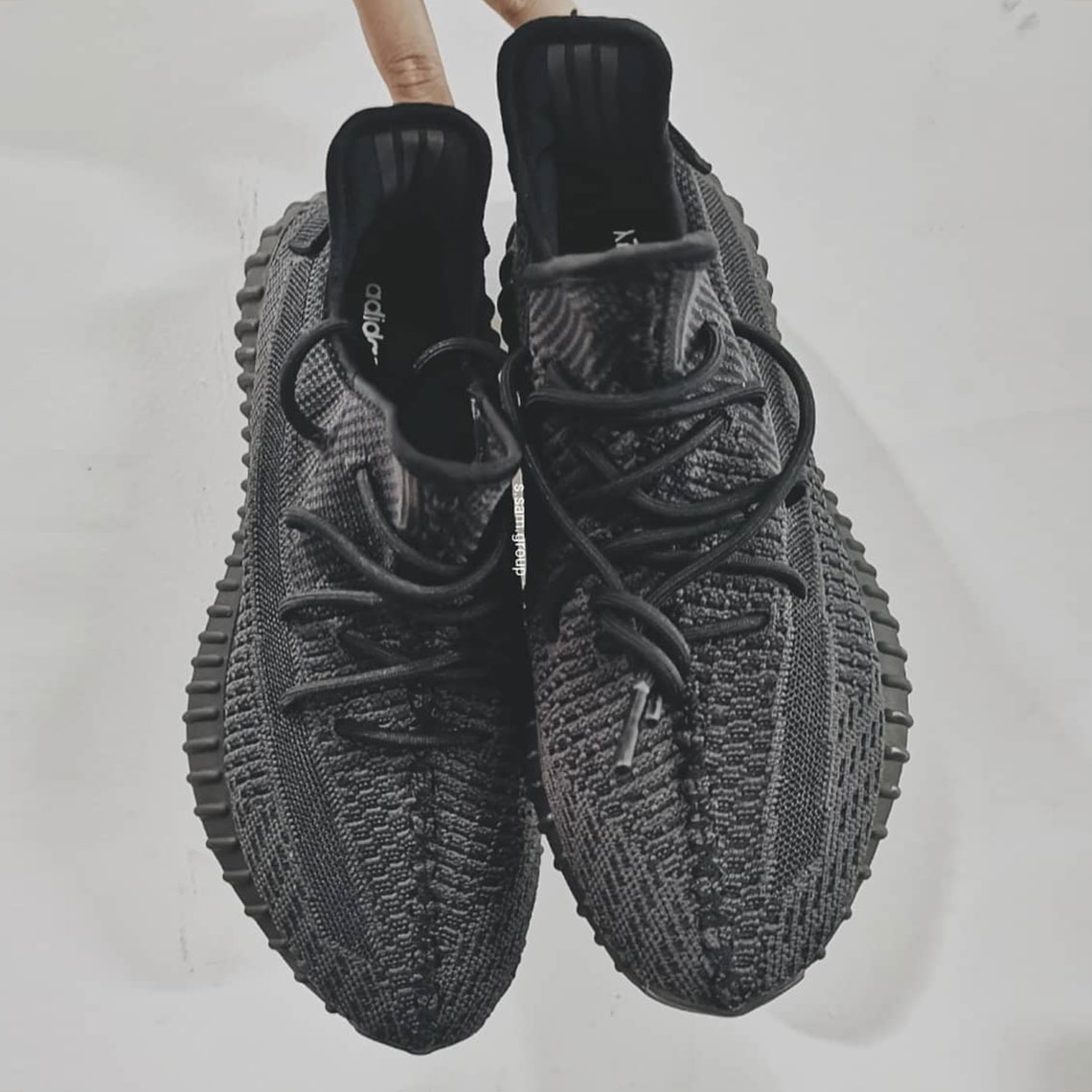 black adidas that look like yeezys
