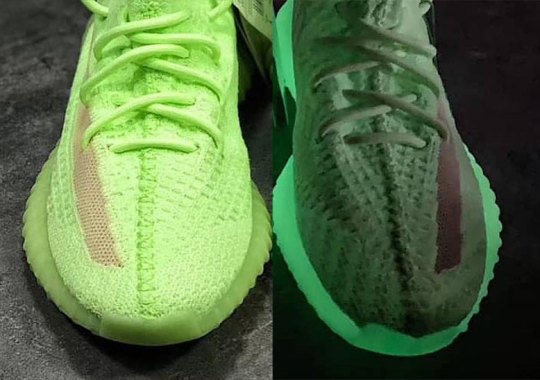 First Look At The Upcoming adidas Yeezy 350 “Glow In The Dark”