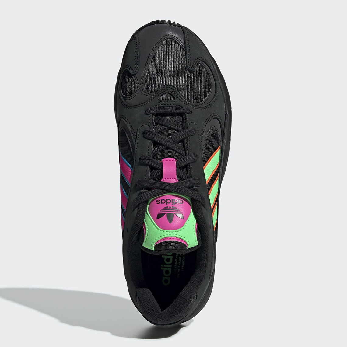 Adidas Yung-1 Reinvigorates Dad Shoe Wave With Black & Neon Colorway